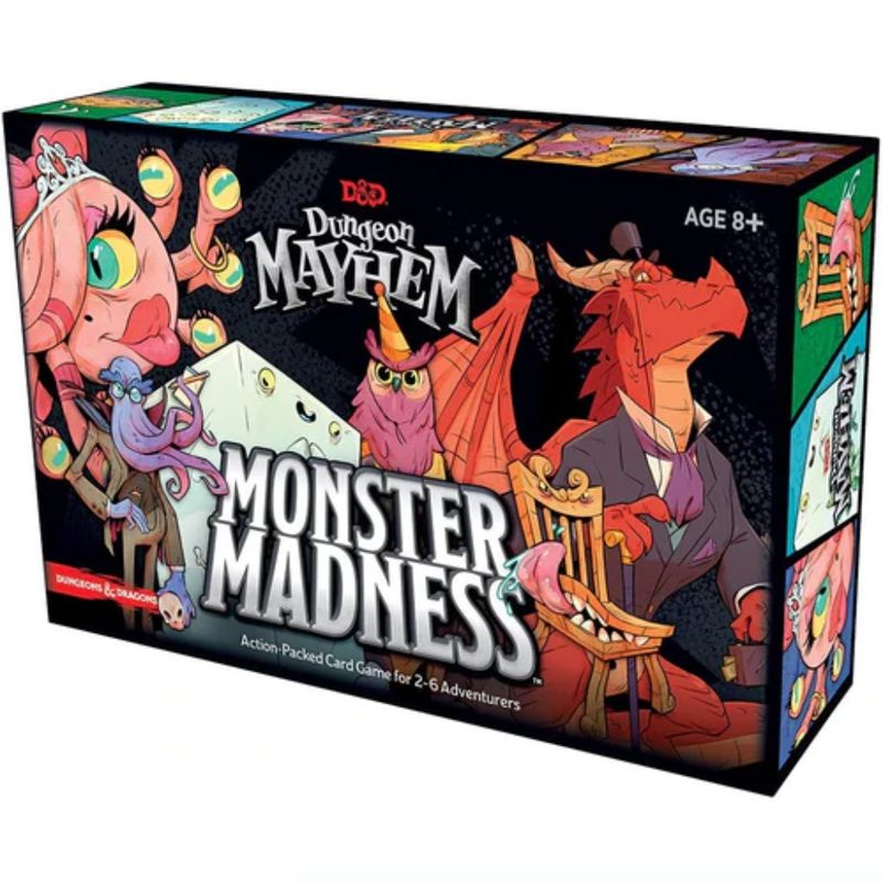 D&D Dungeon Mayhem Monster Madness Deluxe Expansion Comic Book Factory