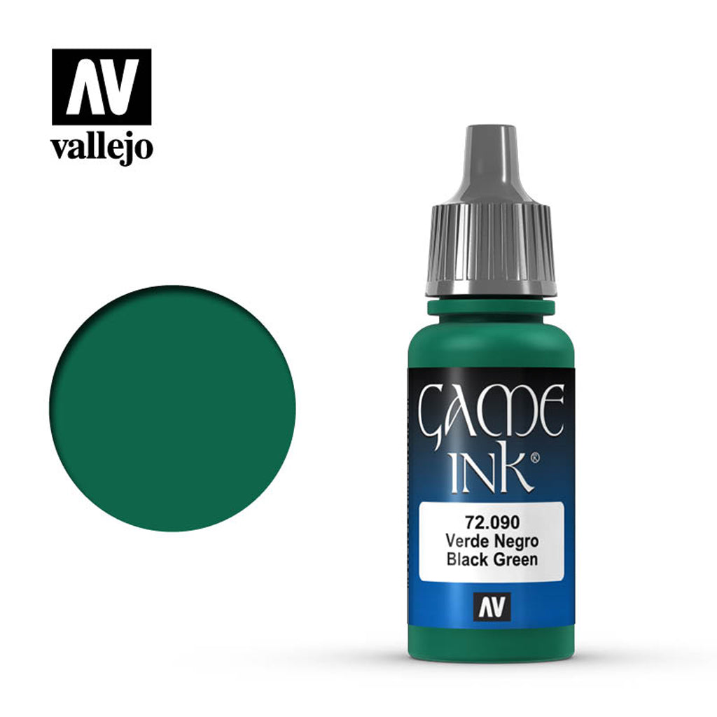 Vallejo - Game ink - Black Green