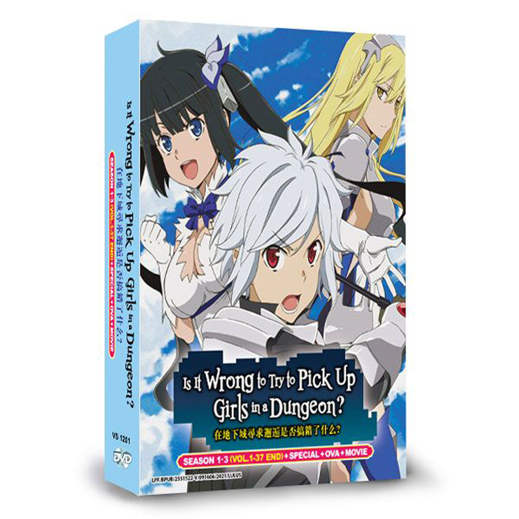 Is It Wrong to Try to Pick Up Girls in a Dungeon? III Complete Collection